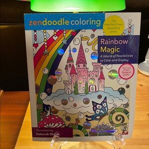 Zendoodle Coloring Book - Rainbow Magic